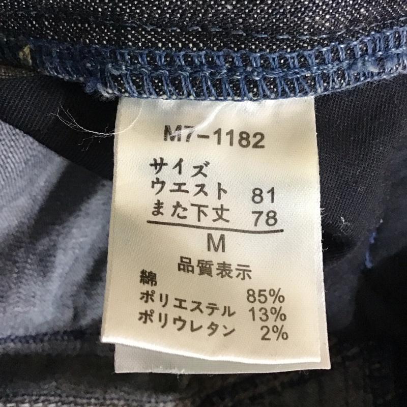マリテフランソワジルボー MARITHEFRANCOISGIRBAUD パンツ デニム、ジーンズ M7-1182 裾ファスナー M 刺繍 インディゴ / インディゴ /  メンズ USED 古着 中古 10117965