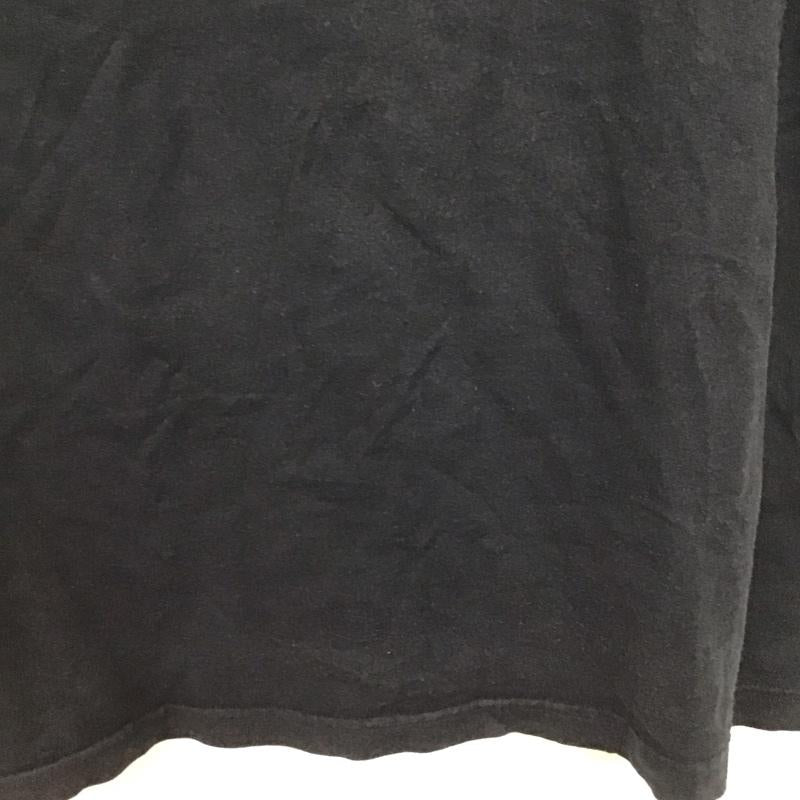 ジーディーシー GDC Tシャツ 半袖 半袖カットソー プリントTシャツ クルーネックカットソー M プリント 黒 / ブラック /  メンズ USED 古着 中古 10145291