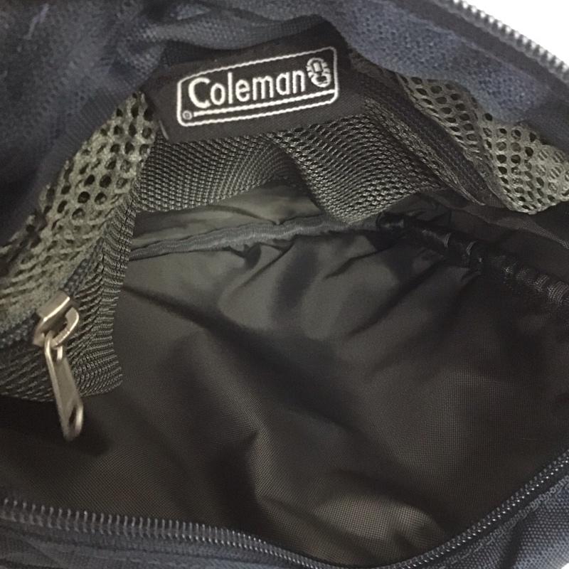 コールマン Coleman ショルダーバッグ ショルダーバッグ アウトドア ロゴ、文字 紺 / ネイビー /  メンズ USED 古着 中古 10146258