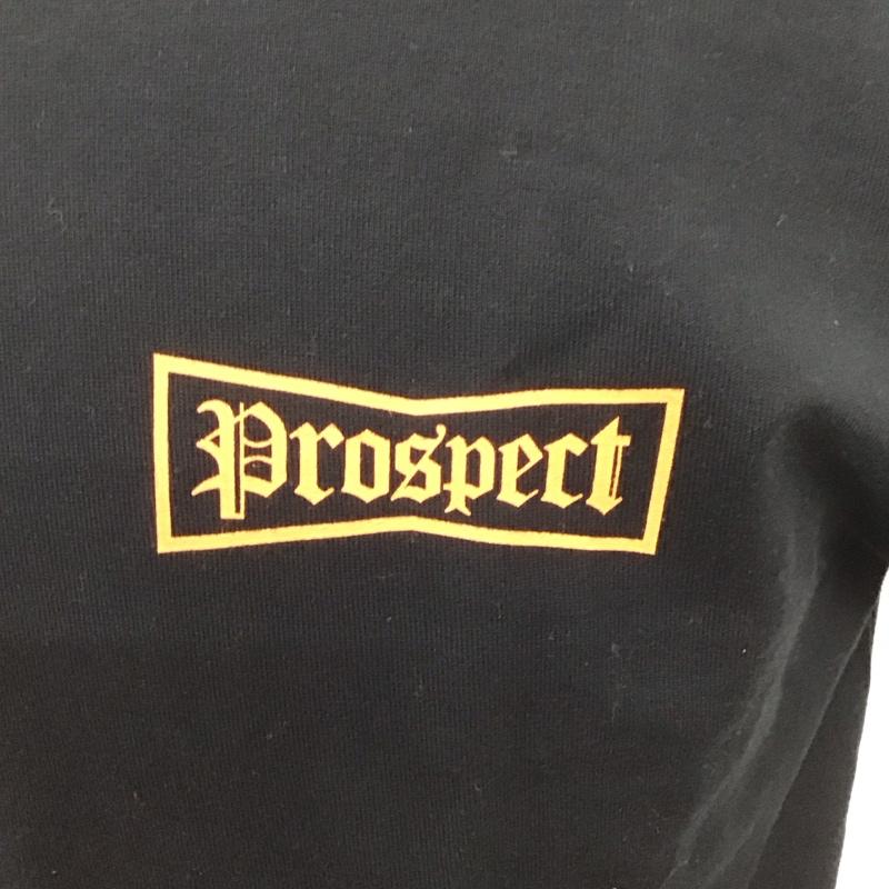プロスペクト PROSPECT Tシャツ 半袖 L ロゴ、文字 黒 / ブラック /  メンズ USED 古着 中古 10126594