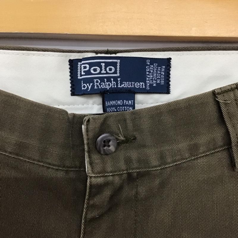 ポロバイラルフローレン Polo by RALPH LAUREN パンツ チノパン チノパン ワイドパンツ カジュアルパンツ 34インチ 無地 茶 / ブラウン /  メンズ USED 古着 中古 10137319