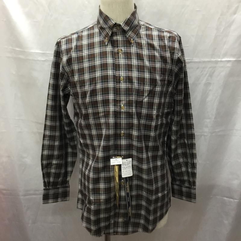 ブルックスブラザーズ BROOKS BROTHERS シャツ、ブラウス 長袖 ボタンダウンシャツ S チェック マルチカラー / マルチカラー /  メンズ USED 古着 中古 10112763