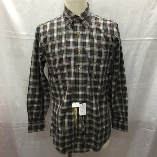 ブルックスブラザーズ BROOKS BROTHERS シャツ、ブラウス 長袖 ボタンダウンシャツ S チェック マルチカラー / マルチカラー /  メンズ USED 古着 中古 10112763