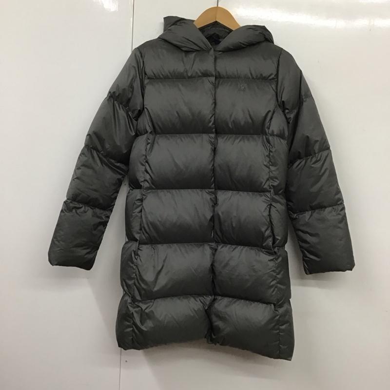 ポロラルフローレン POLO RALPH LAUREN コート ダウンコート 160cm 無地 灰 / グレー /  ガールズ USED 古着 中古 10132408