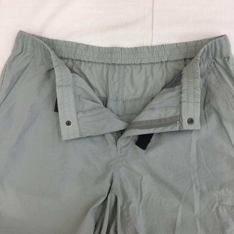 ザノースフェイス THE NORTH FACE パンツ ショートパンツ NBW41741 XL ロゴ、文字 薄緑 / ライトグリーン /  レディース USED 古着 中古 10134758