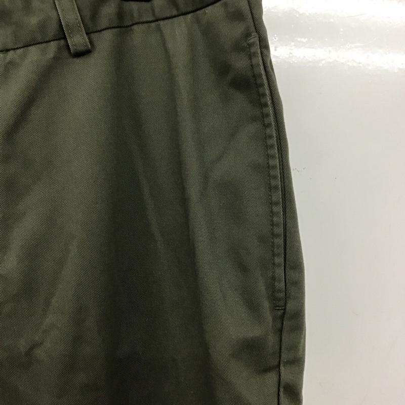 ブルックスブラザーズ BROOKS BROTHERS パンツ チノパン チノパン ワイドパンツ カジュアルパンツ 35インチ 無地 カーキ / カーキ /  メンズ USED 古着 中古 10136814