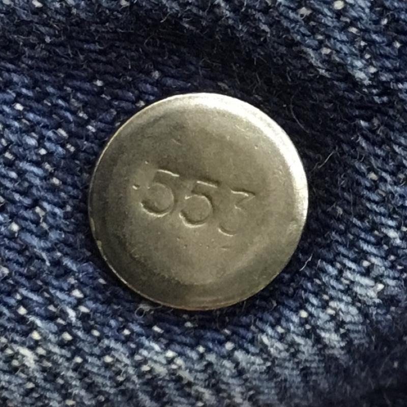 リーバイス Levi s パンツ デニム、ジーンズ USA製　00s 30インチ 無地 インディゴ / インディゴ /  レディース USED 古着 中古 10150937