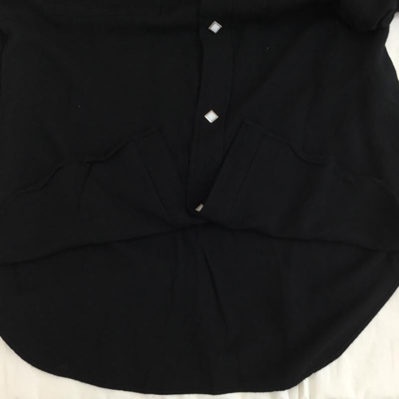 ワコマリア WACKO MARIA シャツ、ブラウス 長袖 S ロゴ、文字 黒 / ブラック /  メンズ USED 古着 中古 10110368