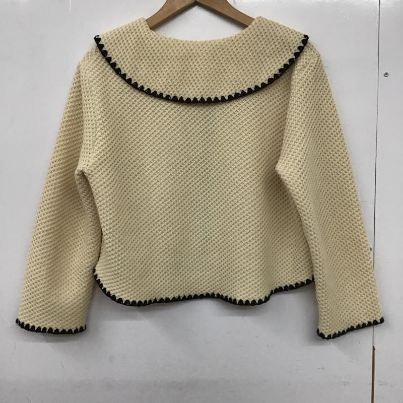 ジュメロ jumelle カーディガン 長袖 ニット FREE 無地 ベージュ / ベージュ /  レディース USED 古着 中古 10138178