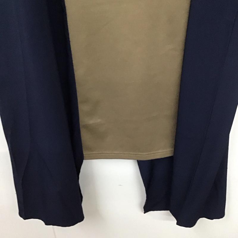 オズモーシス OSMOSIS ワンピース ロングスカート 無地 ベージュ / ベージュ / X 紺 / ネイビー /  レディース USED 古着 中古 10130607