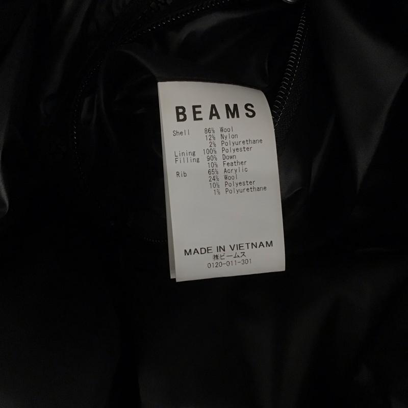 ビームス BEAMS ジャケット、上着 ジャンパー、ブルゾン ジップアップジャケット パーカージャケット アウター M 無地 黒 / ブラック /  メンズ USED 古着 中古 10140705