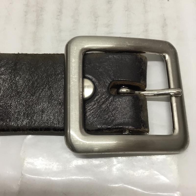 フラットヘッド The Flat Head ベルト・バックル ベルト レザー 33 スタッズ  黒 / ブラック /  メンズ USED 古着 中古 10113730