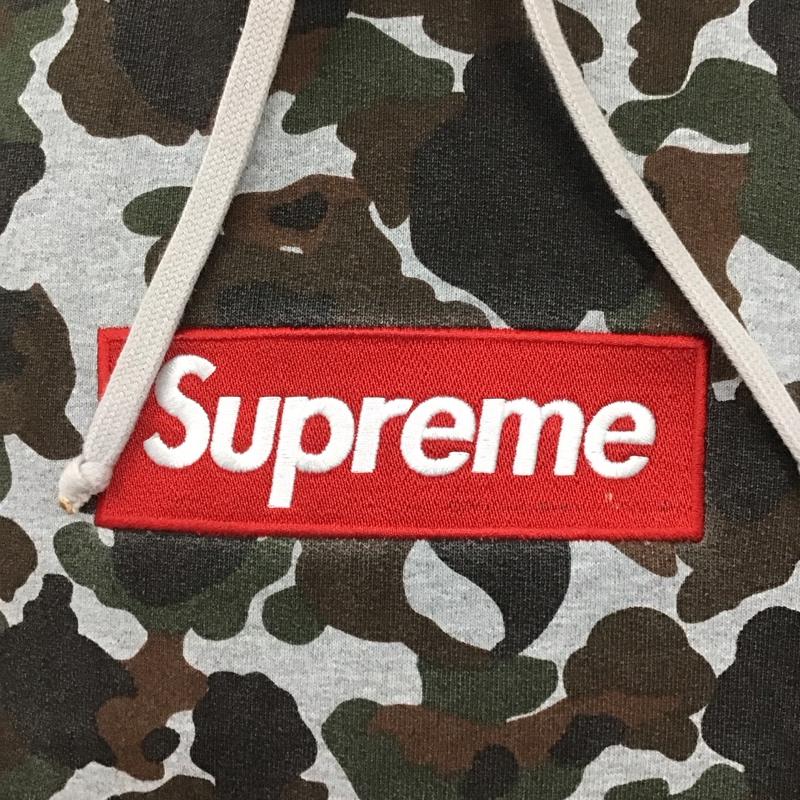 シュプリーム Supreme パーカー 長袖 12AW BoxLogoHoodedSweatshirt プルオーバーパーカー M 総柄 マルチカラー / マルチカラー /  メンズ USED 古着 中古 10122099