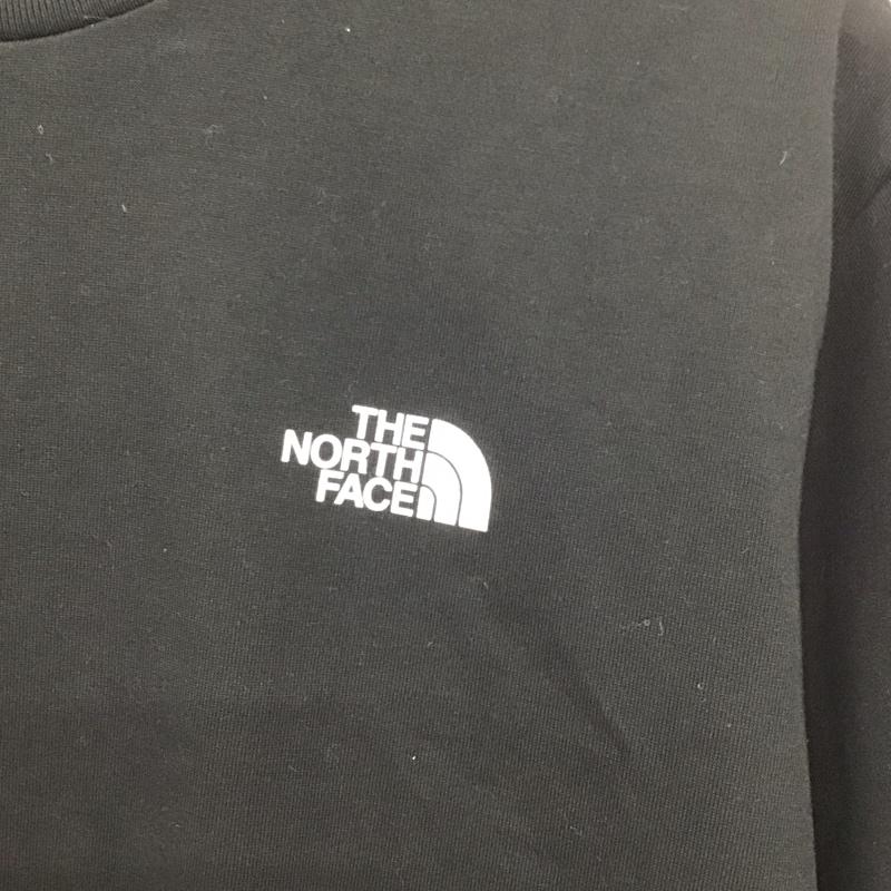 ザノースフェイス THE NORTH FACE Tシャツ 半袖 nt32446 ショートスリーブバンダナスクエアロゴティー プリントTシャツ M ロゴ、文字 黒 / ブラック /  メンズ USED 古着 中古 10128699