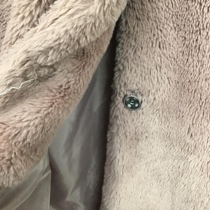 アースミュージックアンドエコロジー earth music&ecology ジャケット、上着 ジャケット、ブレザー 1C97L0Z0500 ファーロングコート FREE 無地 桃 / ピンク /  レディース USED 古着 中古 10144976