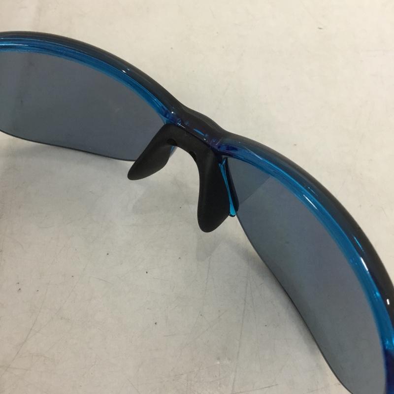 スワンズ Swans めがね・サングラス サングラス LN-0067 LUNA ULTRA LENS for GOLFモデル スポーツサングラス 箱有 ロゴ、文字 黒 / ブラック / X 青 / ブルー /  メンズ USED 古着 中古 10141097