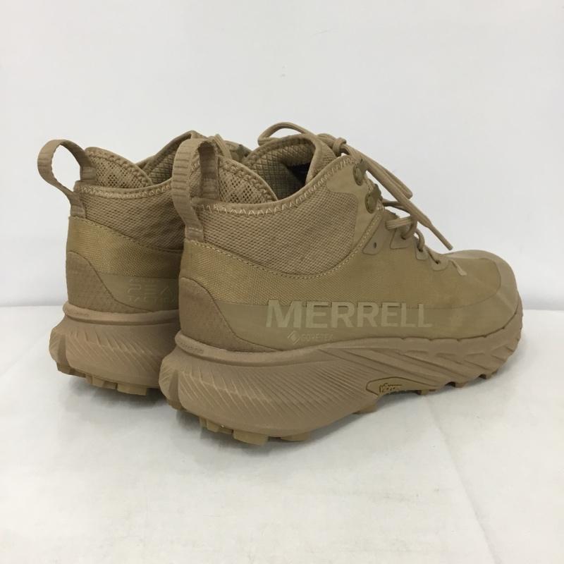メレル MERRELL スニーカー スニーカー J005773 AGILITY PEAK 5 TACTICAL MID GORE-TEX 30cm 箱有 30.0cm ロゴ、文字 ベージュ / ベージュ /  メンズ USED 古着 中古 10134531