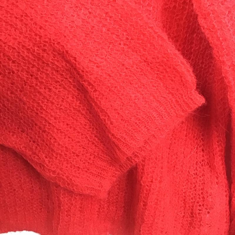 ティティベイト titivate ニット、セーター 長袖 xp4109 長袖ニットカットソー シースルーニットカットソー FREE 無地 赤 / レッド /  レディース USED 古着 中古 10142482