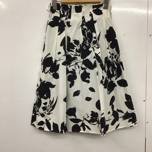 マーキュリーデュオ MERCURYDUO スカート ロングスカート M 総柄 白 / ホワイト /  レディース USED 古着 中古 10139360