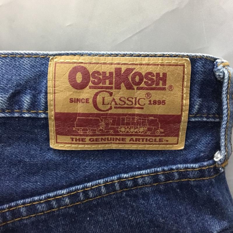オシュコシュ OSHKOSH パンツ デニム、ジーンズ デニムパンツ ストレートパンツ ワイドパンツ カジュアルパンツ 無地 インディゴ / インディゴ /  メンズ USED 古着 中古 10121593