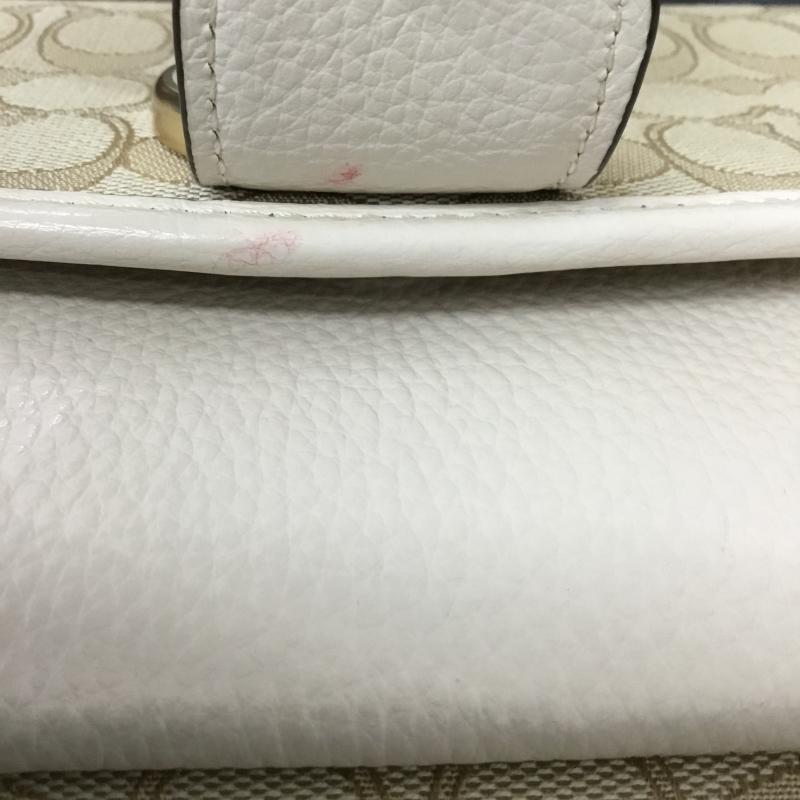 コーチ COACH ショルダーバッグ ショルダーバッグ C8307 ロニー クロスボディ シグネチャー ジャカード ロゴ、文字 ベージュ / ベージュ /  レディース USED 古着 中古 10149477