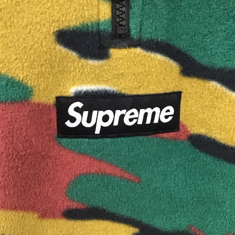 シュプリーム Supreme パーカー 長袖 23AW PolartecFacemaskHalfZipHoodedSweatshirt フリースパーカー XL ロゴ、文字 マルチカラー / マルチカラー /  メンズ USED 古着 中古 10124102