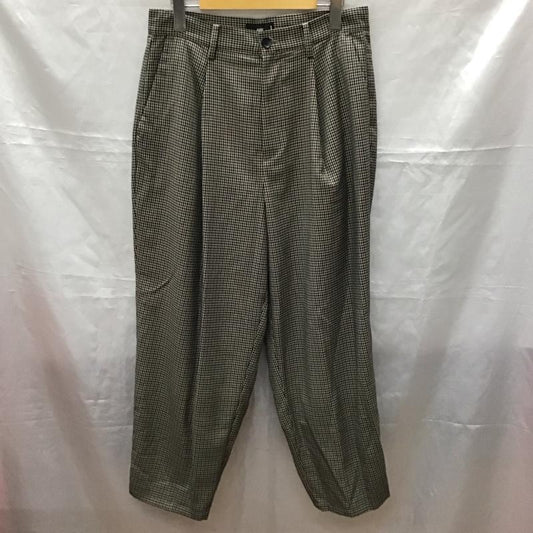 ハレ HARE パンツ ワークパンツ、ペインターパンツ スラックスパンツ ワイドパンツ カジュアルパンツ センタータックパンツ M チェック マルチカラー / マルチカラー /  メンズ USED 古着 中古 10113895