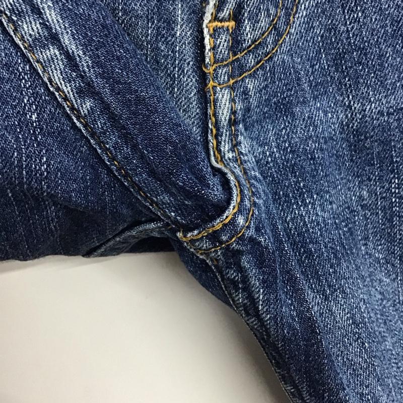 リーバイストラウスアンドコー Levi Strauss & co. パンツ デニム、ジーンズ デニムパンツ スリムパンツ カジュアルパンツ 32インチ 無地 インディゴ / インディゴ /  メンズ USED 古着 中古 10150390