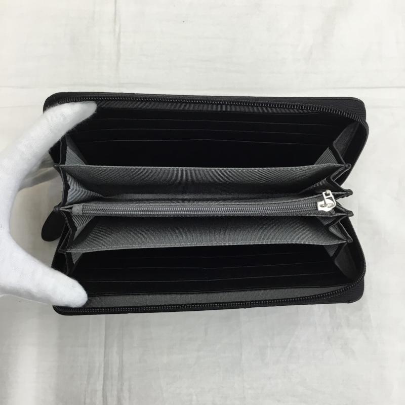 オーストリッチ ostrich 財布 長財布 松屋銀座　オーストリッチ  黒 / ブラック /  レディース USED 古着 中古 10140920