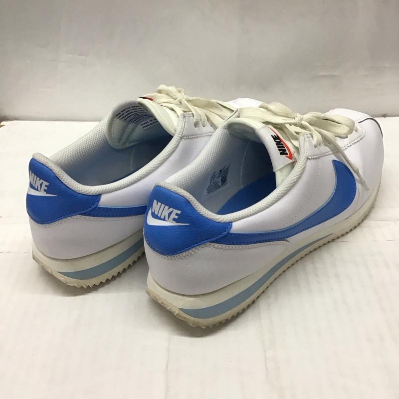 ナイキ NIKE スニーカー スニーカー DN1791-102 WMNS CORTEZ 29cm 29.0cm ロゴ、文字 白 / ホワイト / X 水色 / ライトブルー /  メンズ USED 古着 中古 10118201