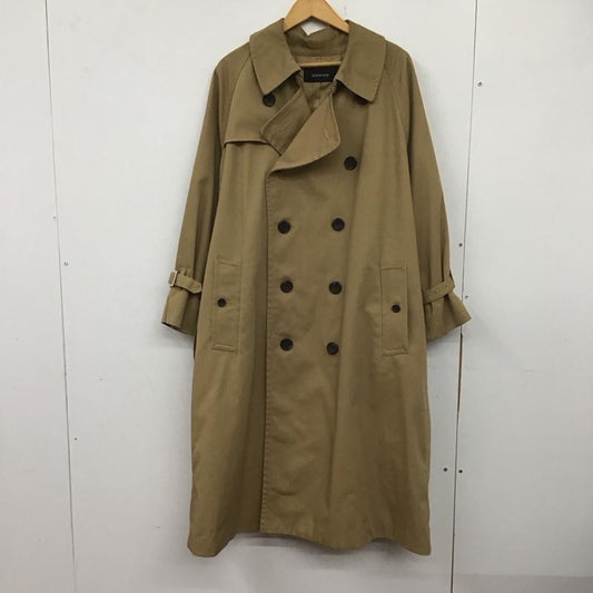 ジーナシス JEANASIS ジャケット、上着 ジャンパー、ブルゾン トレンチコート アウター ロングコートジャケット FREE 無地 ベージュ / ベージュ /  レディース USED 古着 中古 10138300