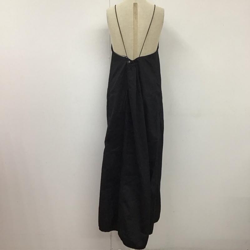 ザラ ZARA ワンピース ロングスカート 3378 210 800 ノースリーブ M 無地 黒 / ブラック /  レディース USED 古着 中古 10112951