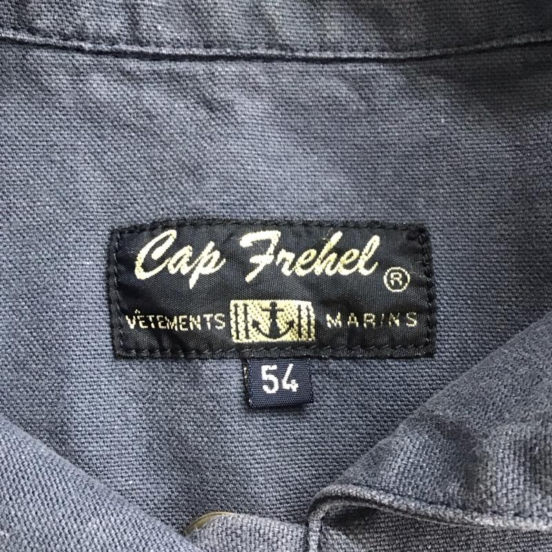 古着 USED シャツ、ブラウス 長袖 Cap Frehel フィッシャーマン スモック ユーロ古着 54 無地 紺 / ネイビー /  メンズ USED 古着 中古 10109753
