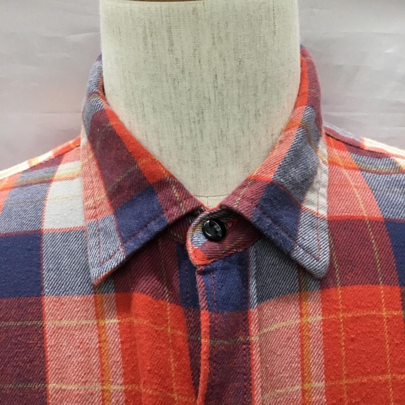 リーバイス Levi s シャツ、ブラウス 長袖 スタンダードフィット ワークシャツ M チェック マルチカラー / マルチカラー /  メンズ USED 古着 中古 10118933