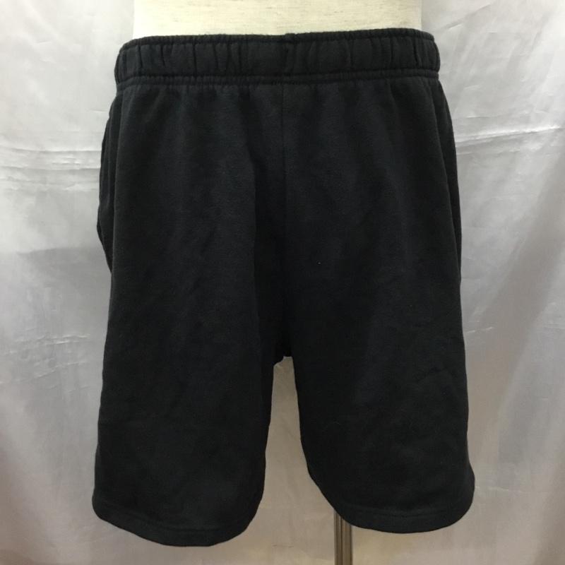 ザノースフェイス THE NORTH FACE パンツ ショートパンツ ショートパンツ ハーフパンツ カジュアルパンツ スウェットパンツ L ロゴ、文字 黒 / ブラック /  メンズ USED 古着 中古 10114574
