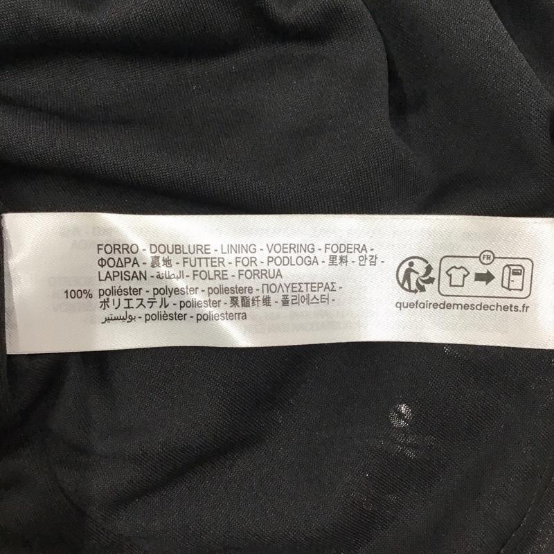 ザラ ZARA ワンピース ひざ丈スカート 長袖ワンピース ドレス Vネックワンピース S 総柄 黒 / ブラック /  レディース USED 古着 中古 10117979