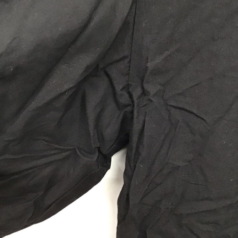 ザラ ZARA シャツ、ブラウス 半袖 M 無地 黒 / ブラック /  レディース USED 古着 中古 10142921