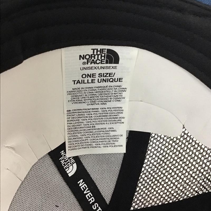 ザノースフェイス THE NORTH FACE 帽子 キャップ NF0A5FXA MUDDER TRUCKER メッシュキャップ タグ付き ロゴ、文字 青 / ブルー /  メンズ USED 古着 中古 10132509