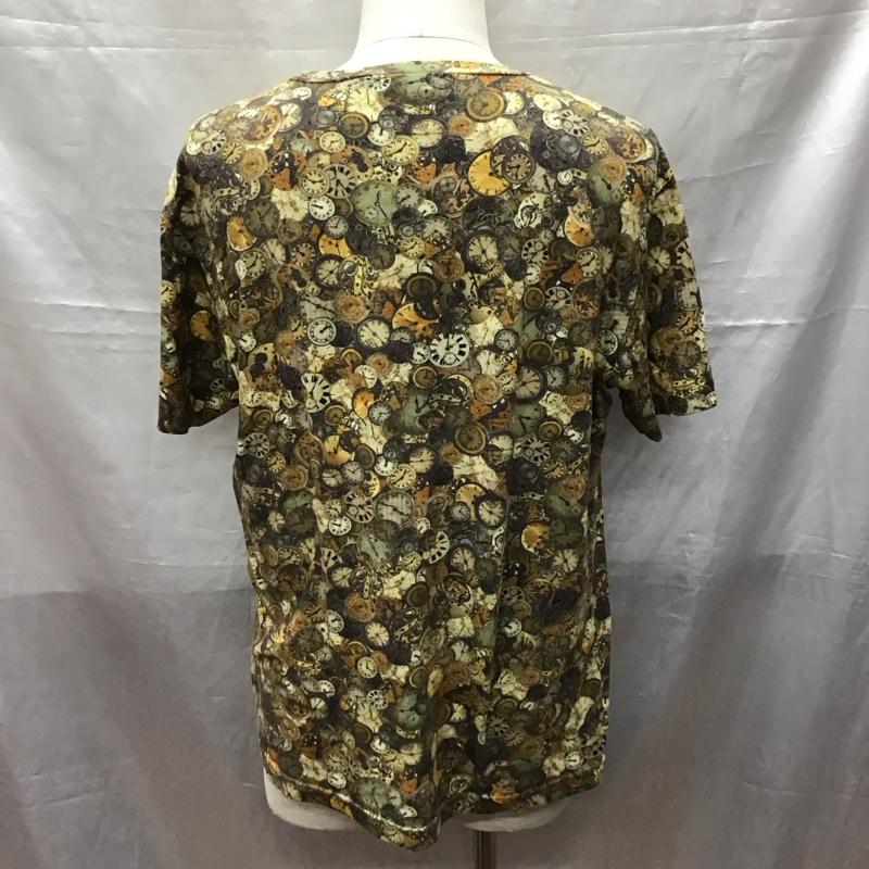 ポールスミス Paul Smith Tシャツ 半袖 半袖カットソー プリントTシャツ クルーネックカットソー XL プリント マルチカラー / マルチカラー /  メンズ USED 古着 中古 10117457