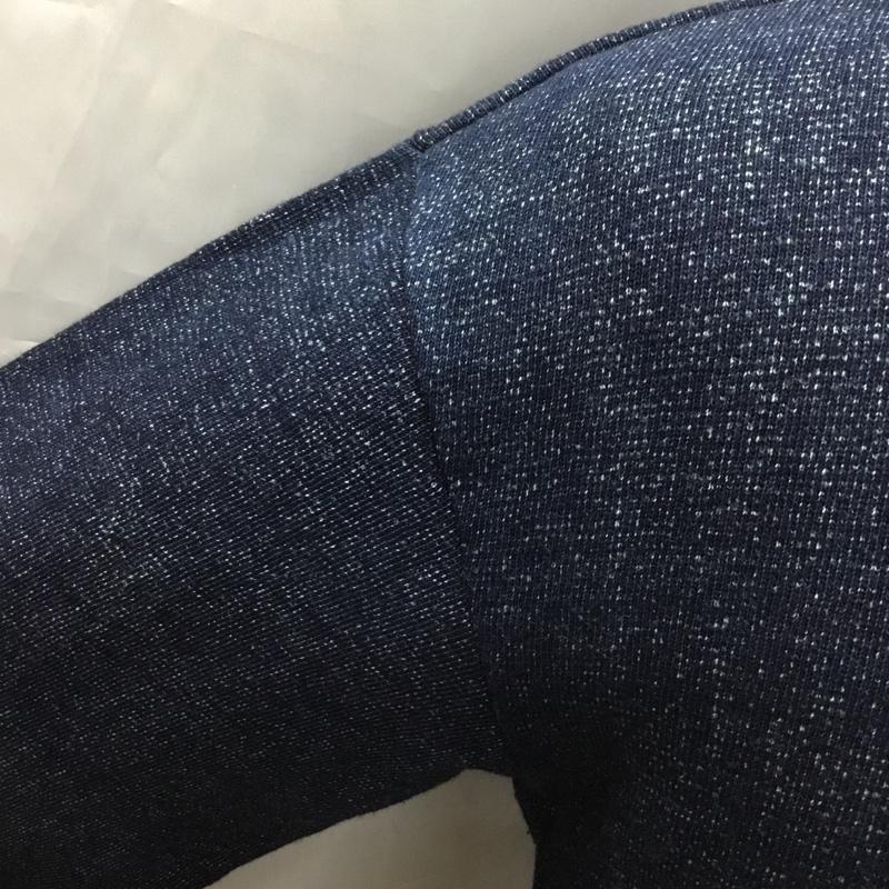 フォーティーファイブアールピーエム 45RPM カットソー 長袖 ヘンリーネック 3 無地 紺 / ネイビー /  メンズ USED 古着 中古 10118964