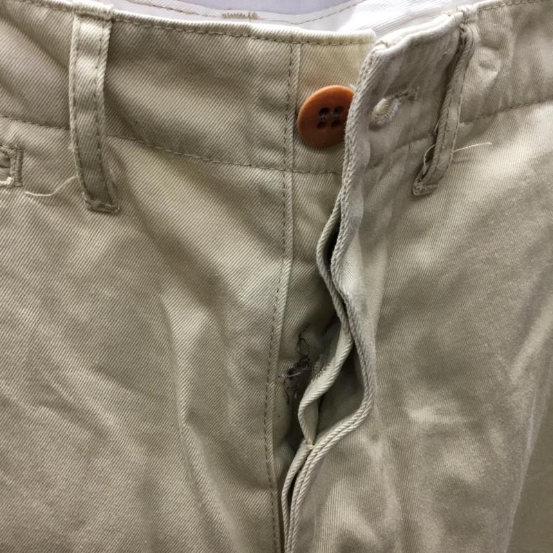 フラットヘッド FLATHEAD パンツ チノパン 30インチ 無地 ベージュ / ベージュ /  メンズ USED 古着 中古 10115232