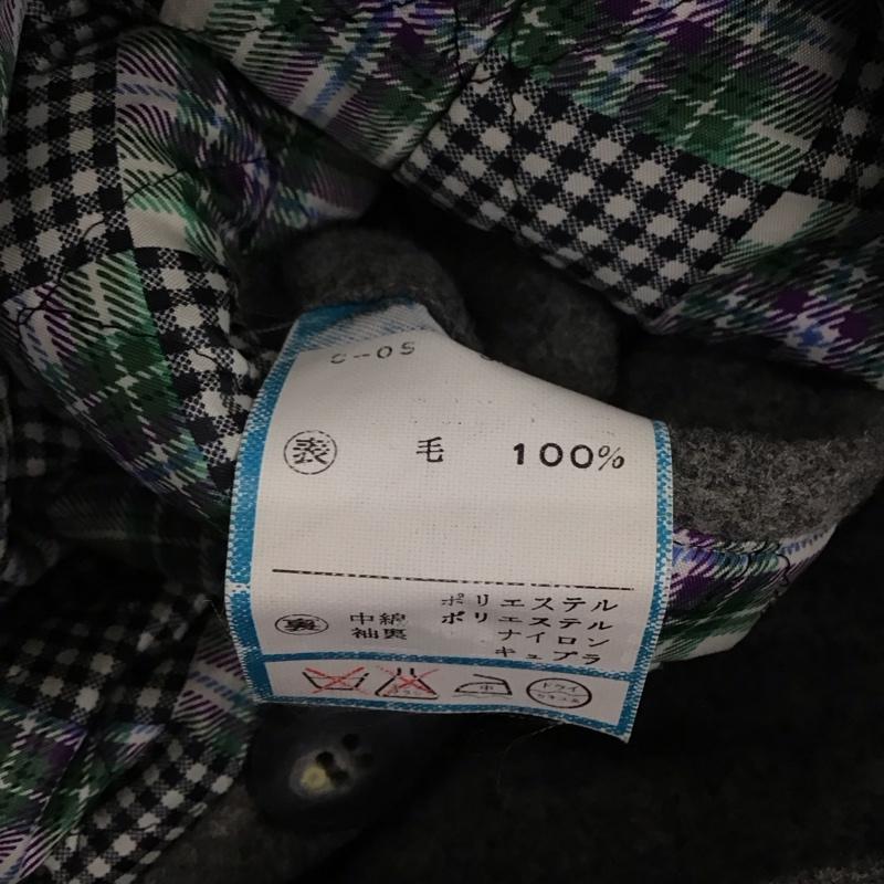 チャップス CHAPS コート コート一般 ピーコート アウター ダブルジャケット M 無地 灰 / グレー /  メンズ USED 古着 中古 10122007