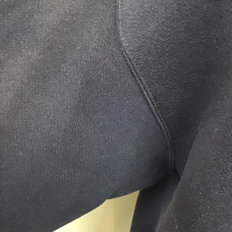 リー Lee トレーナー 長袖 長袖トレーナー スウェット カラーネック リブスウェットカットソー 古着 XL ロゴ、文字 紺 / ネイビー /  メンズ USED 古着 中古 10124175