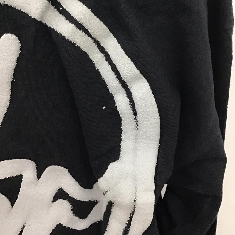 カクタスジャック Cactus Jack Tシャツ 長袖 ロンT クルーネック バックプリント FRAGMENT DESIGN XL ロゴ、文字 黒 / ブラック /  メンズ USED 古着 中古 10124966