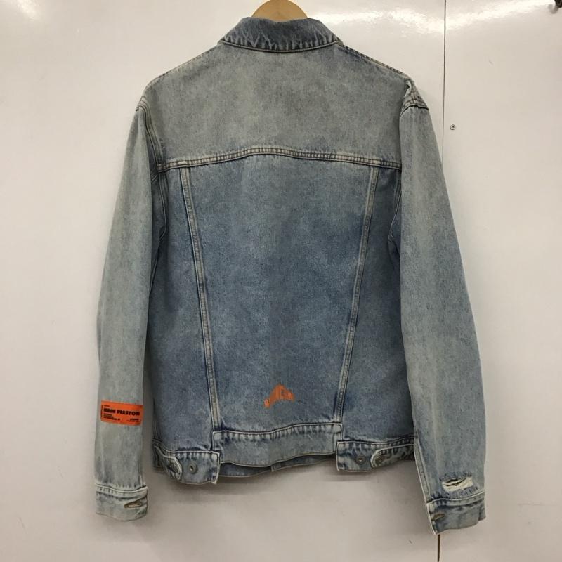 ヘロンプレストン HERON PRESTON ジャケット、上着 ジャケット、ブレザー デニムジャケット Gジャン アウター カジュアルジャケット M 無地 インディゴ / インディゴ /  メンズ USED 古着 中古 10140899