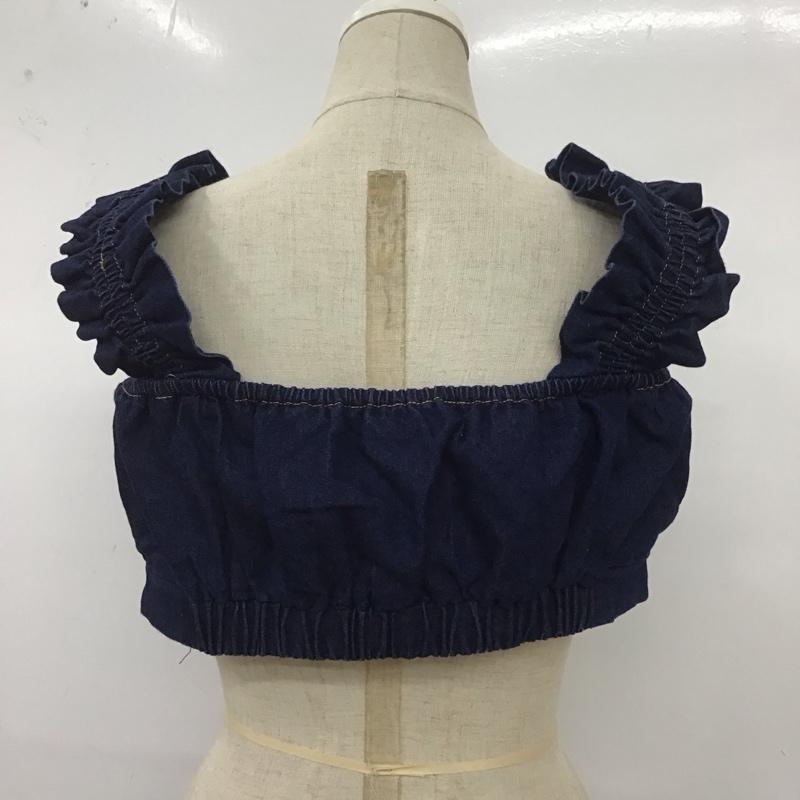 ヘザー Heather ベスト ベスト he070054mc ビスチェ ベスト ノースリーブカットソー FREE 無地 インディゴ / インディゴ /  レディース USED 古着 中古 10109561