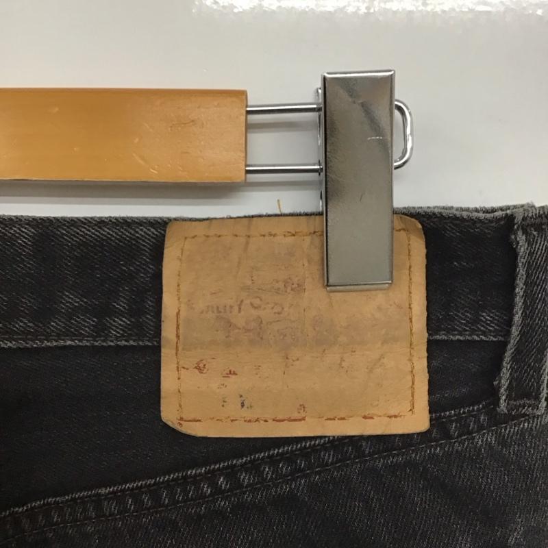 リーバイス Levi s パンツ デニム、ジーンズ デニムパンツ スリムパンツ カジュアルパンツ 90s usa 後染め 31インチ 無地 黒 / ブラック /  メンズ USED 古着 中古 10140883