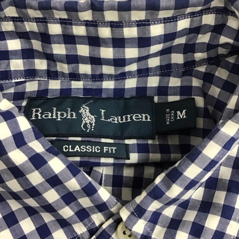 ラルフローレン RALPHLAUREN シャツ、ブラウス 半袖 チェックシャツ ボタンダウンシャツ M チェック マルチカラー / マルチカラー /  メンズ USED 古着 中古 10110520