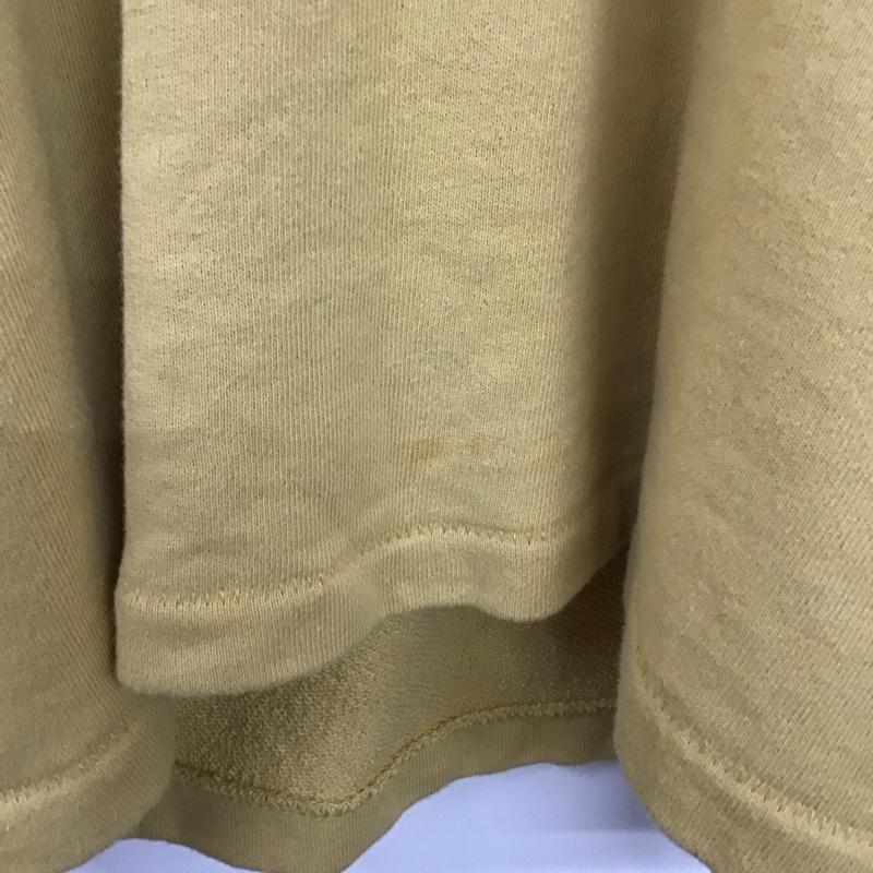 マウジー MOUSSY トレーナー 長袖 010eaq90-5460 FREE 無地 黄 / イエロー /  レディース USED 古着 中古 10120171