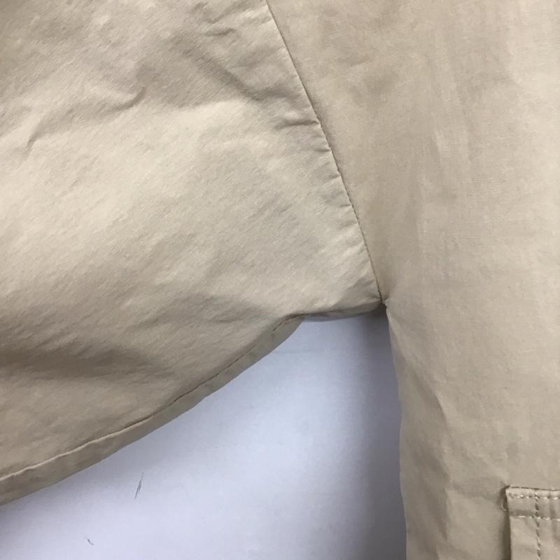 ディースクエアード DSQUARED2 ジャケット、上着 ジャケット、ブレザー ジップアップジャケットパーカー アウター ナイロンパーカー M ロゴ、文字 ベージュ / ベージュ /  メンズ USED 古着 中古 10146545